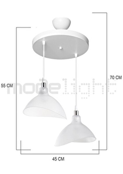 Şeffaf Sarkıt Avize Yatak Odası Salon Mutfak Koridor Lamba modelleri