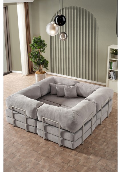 Legom Avanos Aktivite Koltuğu Yatak Olabilen Çok Amaçlı Kanepe Koltuk Takımı Gri fırsatları