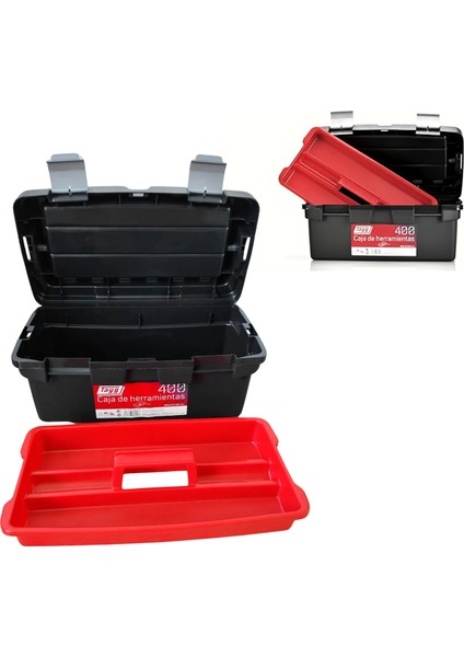 Plastik Açma Kapatmalı 12'' 12 Litre Organizer Bölmeli Taşınabilir Kulplu Takım Çantası Alet Çanta indirimleri