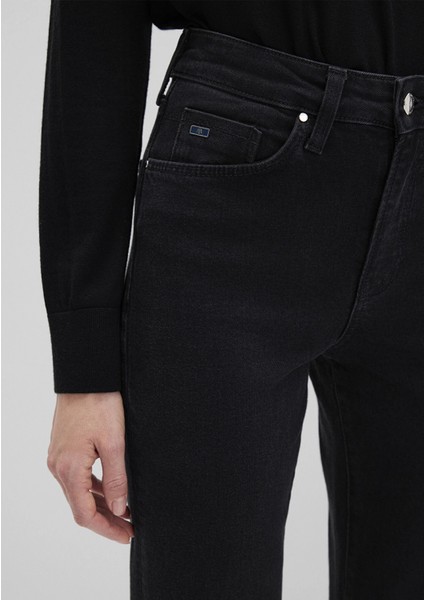 100277-90500 Cindy Classic Denim Gri Smoke Jean Pantolon