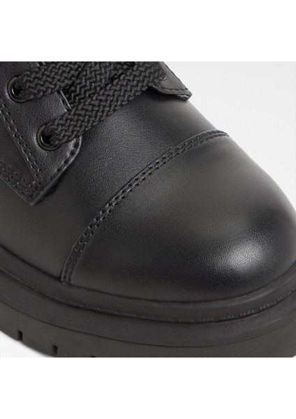 Goer Bot Bilekte Botlar;düz Bot - Siyah