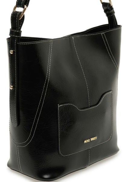 Bıstrıta 5pr Siyah Kadın Omuz Çantası fırsatları