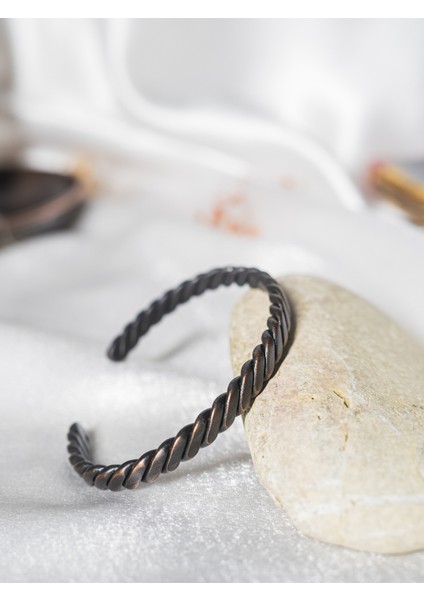 Bakır Bileklik Rosa Oksitli Renk