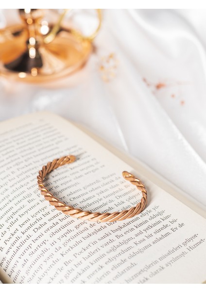 Bakır Bileklik Rosa Mat Bakır Renk fırsatları