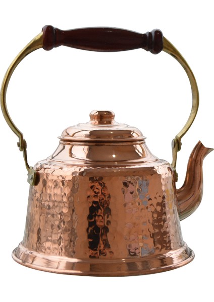 Bakır Demlik Maraş Model Bakır Renk