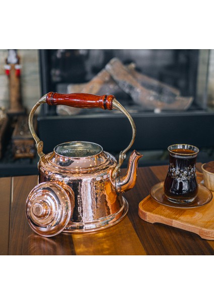 Bakır Demlik Maraş Model Bakır Renk fiyatları