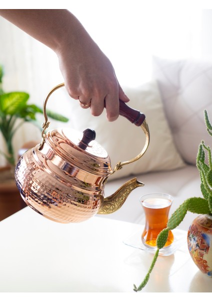 Bakır Demlik İtalyan Model Bakır Renk modelleri