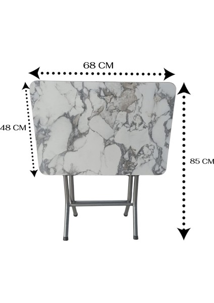 Mdf 2 Kişilik Çok Amaçlı Masa 68X48 Mutfak Masası Montajsız fiyatları
