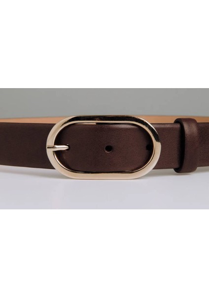 Kahverengi Hakiki Deri Kadın Kemer – Klasik Pantolon MODELI-100% Gerçek Deri fırsatları