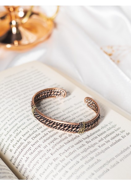 Bakır Bileklik Acacia