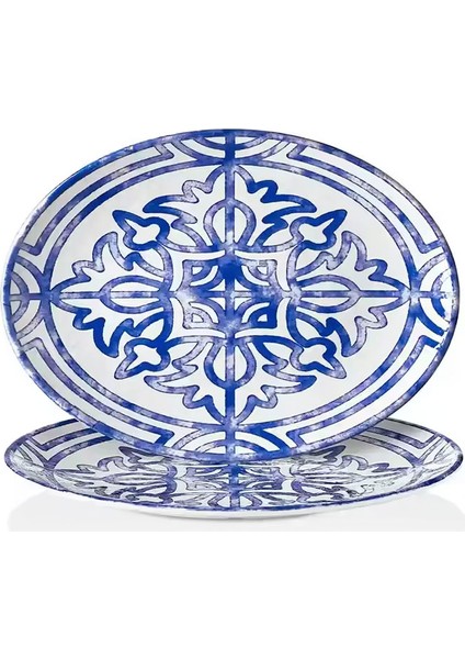 11839.CW.SEV - Tilda Sevilla Oval Tabak 39X29 Cm, Thermoset Melamin fiyatları