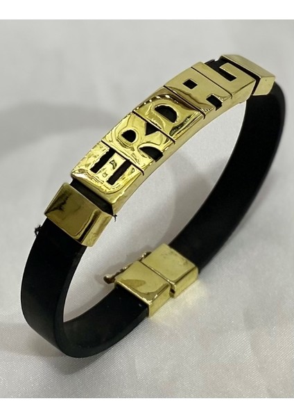 Kişiye Özel Isimli Pirinç Bileklik