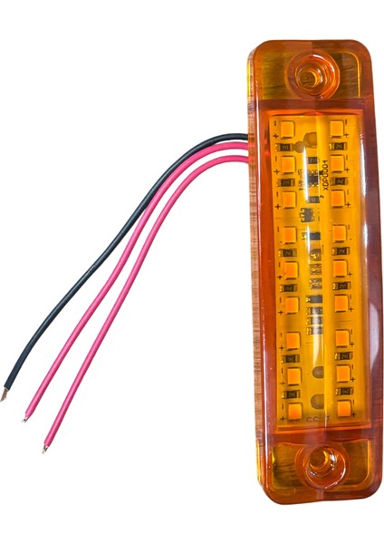 Sarı Sarı Flaşlı 18 LED 12-24V Kasa Panjur LAMBA(TAS.046S) 1 Adet Fiyatı