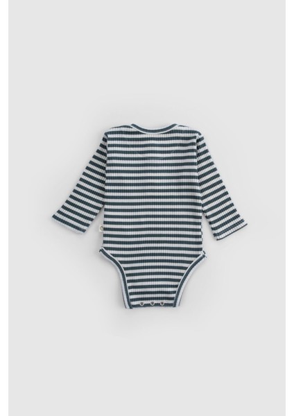 Ayarlanabilir Çıtçıtlı Modal Bebek Body Uzun Kollu Yeşil Zıbın fiyatları