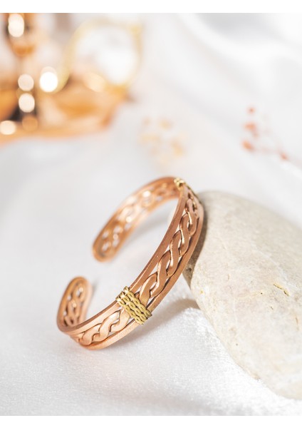 Bakır Bileklik Robinia