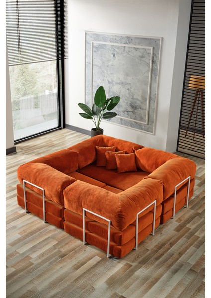 Legom Avanos Aktivite Koltuğu Yatak Olabilen Çok Amaçlı Kanepe Koltuk Takımı Kiremit modelleri