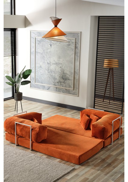 Legom Avanos Aktivite Koltuğu Yatak Olabilen Çok Amaçlı Kanepe Koltuk Takımı Kiremit indirimleri