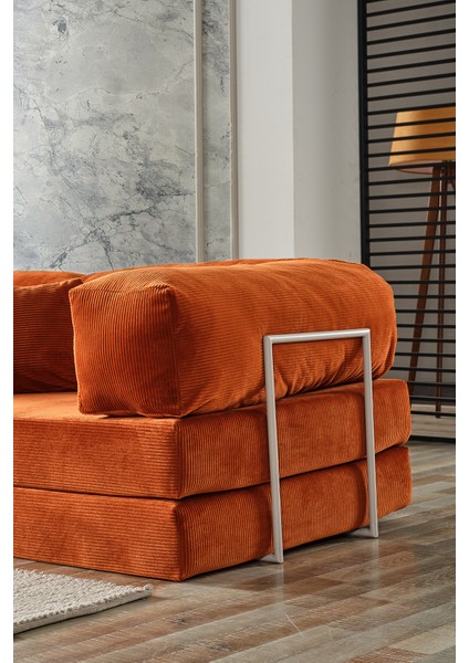 Legom Avanos Aktivite Koltuğu Yatak Olabilen Çok Amaçlı Kanepe Koltuk Takımı Kiremit