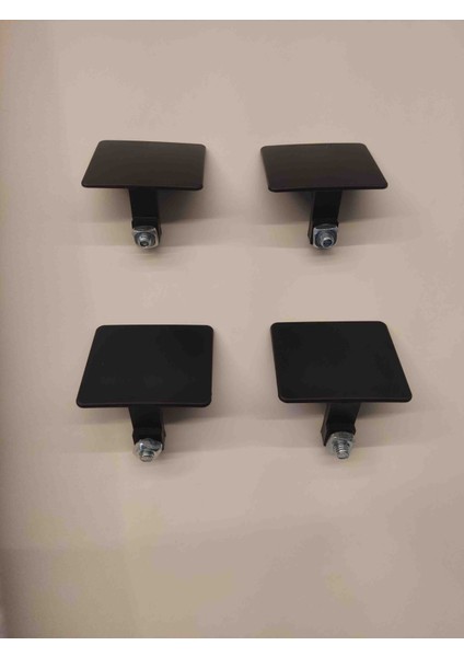 Cam Balkon Çıkış Kapağı ( 4ADET ) Siyah Kaliteli Plastik