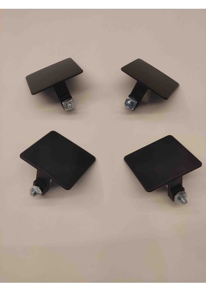 Cam Balkon Çıkış Kapağı ( 4ADET ) Siyah Kaliteli Plastik modelleri