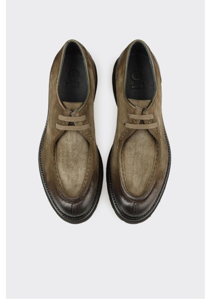 Haki Deri Erkek Günlük Ayakkabı fırsatları