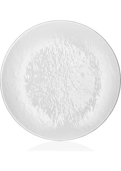11940.CW - Tilda Krem Beyaz Yuvarlak Tabak 40 Cm,thermoset Melamin