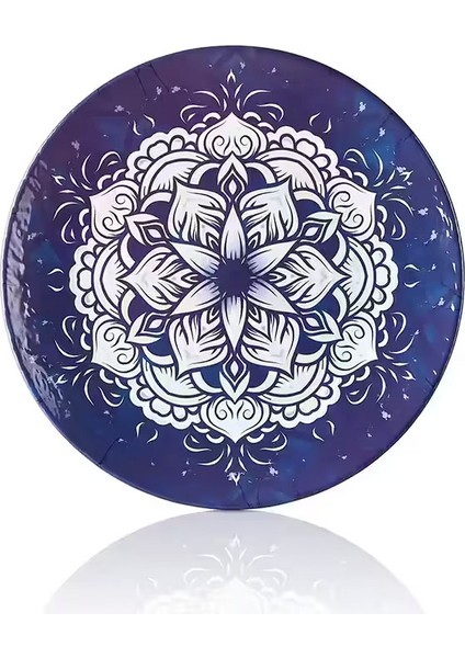 11945.CW.LAR - Tilda Larissa Yuvarlak Tabak 45 Cm, Thermoset Melamin