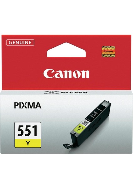 CLI-551Y Yellow Sarı Mürekkep Kartuş IP7250 MX925