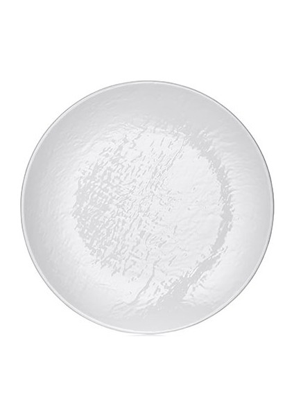 11926.CW - Tilda 6'lı Krem Beyaz Yuvarlak Tabak Seti 26 Cm, Thermoset Melamin