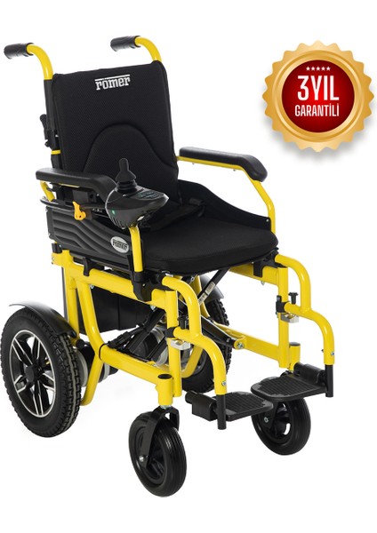 Çocuk Akülü Tekerlekli Sandalye | Hafif Alüminyum Gövde ve Katlanabilir Kompakt Tasarım R102