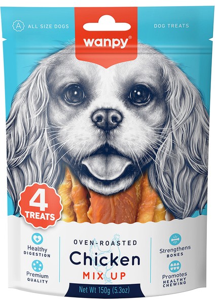 Tavuklu Karışık Köpek Ödülü 150g