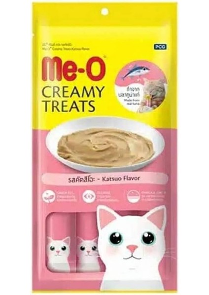 ME-O CREAMY ÇİZGİLİ ORKİNOS BALIKLI 4X15GR