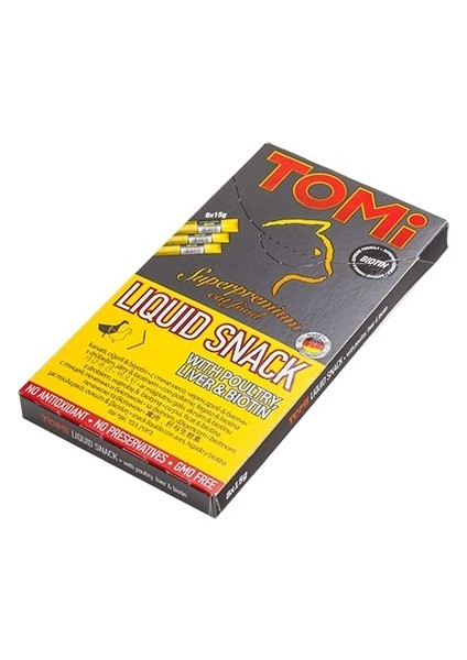 Kedi Kreması Kümes Hay. Ciğer & Biotin 8x15gr 120gr