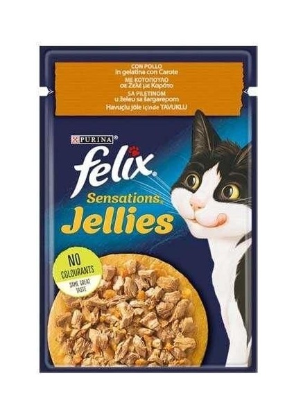 Felıx Sensatıons Jellıes Somonlu Pouch 85Gr
