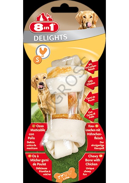 Delights Bones Köpekler İçin Ağız Bakım Kemiği Small