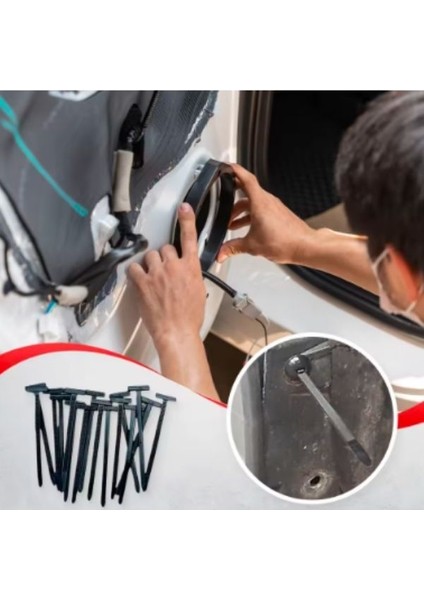 Otomobil Araba Motor Kapı Tampon Plastik Panel Tutma Klipsi 20 Adet