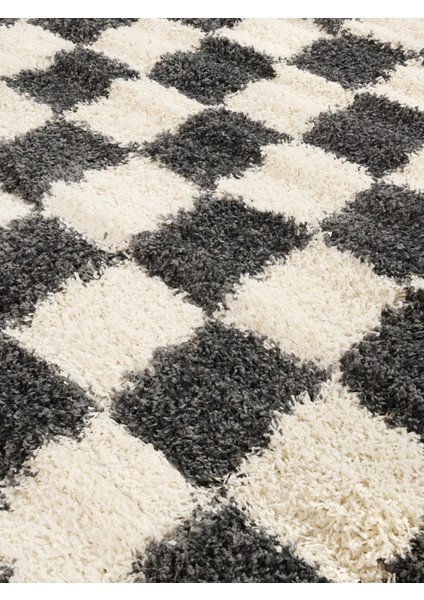 Dama Desenli 5 Adet 25X65 cm Merdiven Halısı Chess Koleksiyonu Merdivenlik modelleri