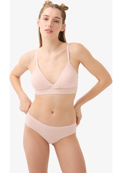 Kadın Genç Kız Sütyeni 51919 - Pudra modelleri
