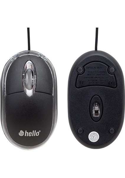 HL-18736 Optik Işıklı 800 Dpı Kablolu Mouse fiyatları