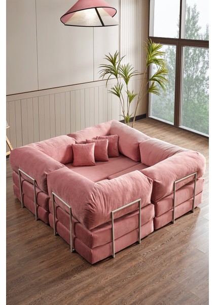 Legom Avanos Aktivite Koltuğu Yatak Olabilen Çok Amaçlı Kanepe Koltuk Takımı Pudra modelleri