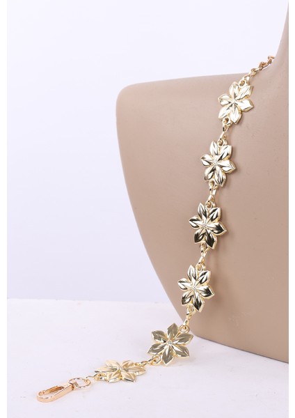 9108 Çiçekli Zincir Kemer Gold fiyatları