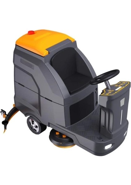 Zemin Yıkama Makinesi K80C Binicili