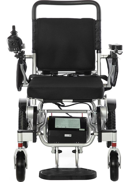 Akülü Tekerlekli Sandalye | Ultra Hafif Lityum Batarya, Katlanabilir Alüminyum Şase R110