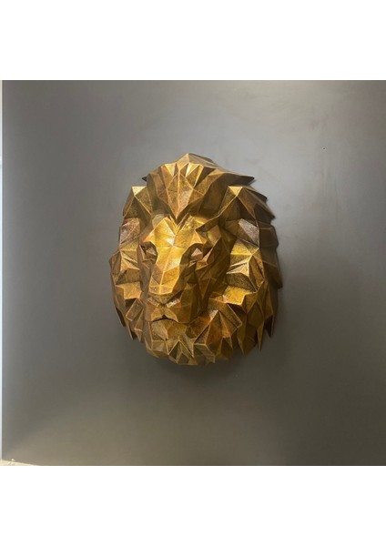 Kübik Aslan Duvar Dekoru fırsatları