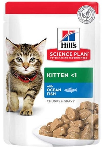 Chunks In Gravy Kitten Balıklı Yavru Kedi Konservesi 85 Gr