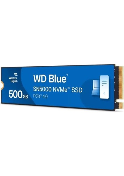 Blue 500GB SN5000 WDS500G4B0E Pcıe 5000MB/S Gen4 X4 Nvme 2280 M.2 SSD fiyatları