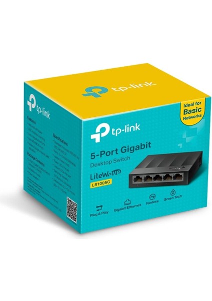 LS1005G 5 port 10-100-1000 Mbps Switch Plastik Kasa fırsatları