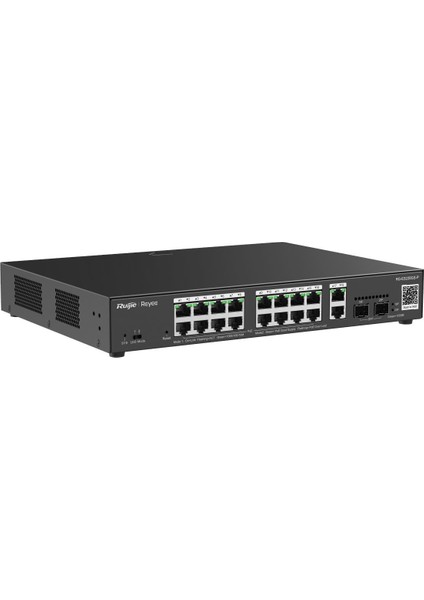 RG-ES220GS-P 16PORT 10/100/1000YÖNETILEBILIR (L2) 2 Sfp Rack Mount 16 Port Poe 250W Switch fiyatları