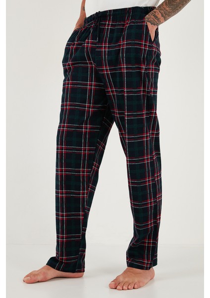 Pamuklu Regular Fit Normal Bel Düz Paça Cepli Pijama Altı Erkek Pijama Altı 6574003 indirimleri