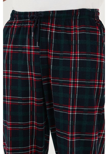 Pamuklu Regular Fit Normal Bel Düz Paça Cepli Pijama Altı Erkek Pijama Altı 6574003